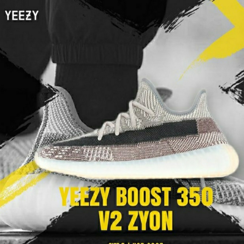 🚨SOLDNEW Adidas YEEZY BOOST 350 V2 ZYON SIZE 10.5